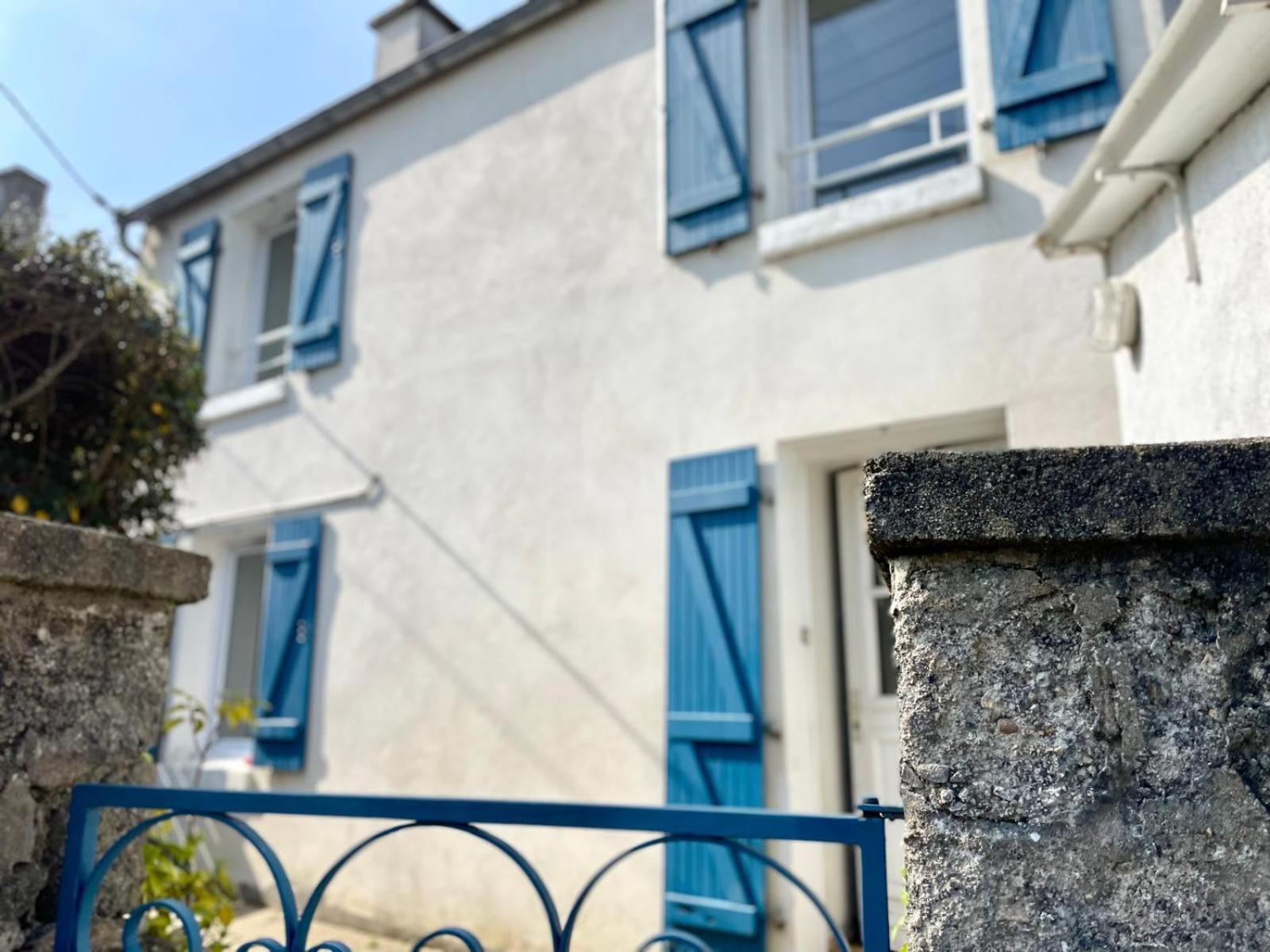 Charmante Maison De Pecheur Carantec Exterior foto